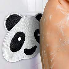 InstaRelief*Panda Silicone Massage Pad Bathroom Anti-Skid Pad Shower Back Rub Bath Tool Foot Wash Dead Skin Removal Shower Room Floor Mat